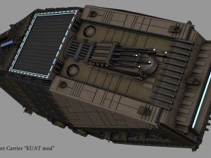 imperial escort carrier kuat mod Model 3D