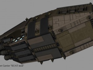 imperial escort carrier kuat mod Model 3D