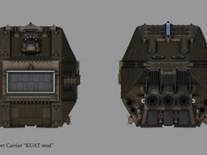 imperial escort carrier kuat mod Model 3D