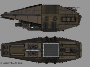 imperial escort carrier kuat mod Model 3D