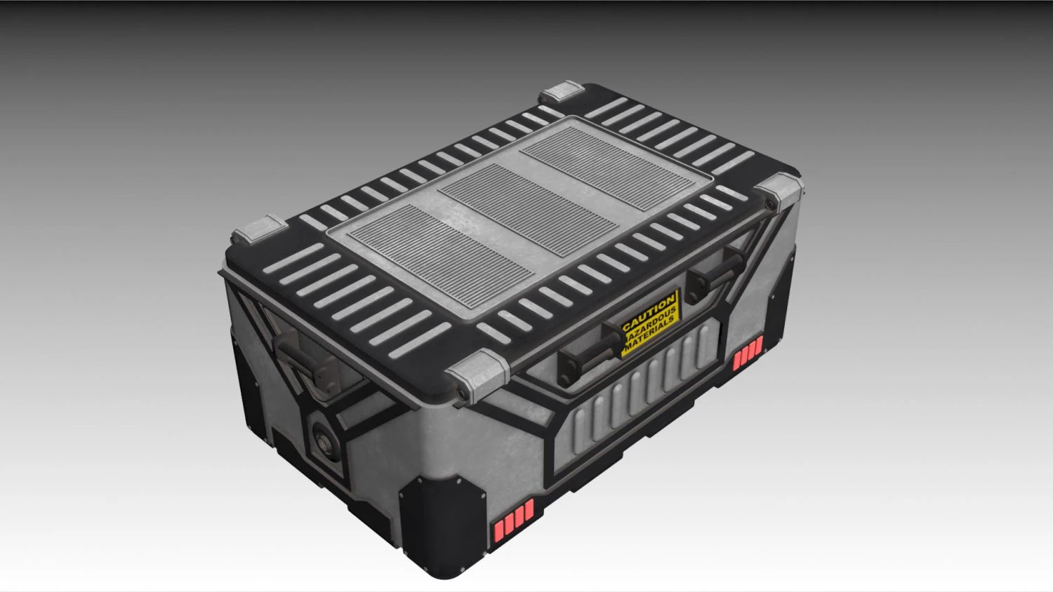 sci-fi bio container 2 3D Model .c4d .max .obj .3ds .fbx .stl .blend 