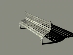 садовый банк 3D Модель