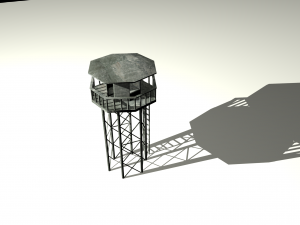 vigilance tower 3D Model
