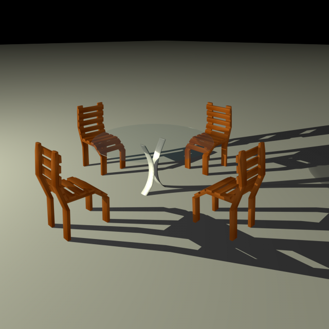 table and chairs 3Dモデル .c4d .max .obj .3ds .fbx .stl .blend 