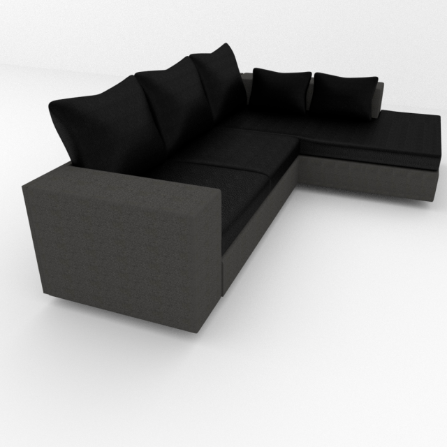 Sofa 3d model. Диван в 3d Max. Couch модели черная. Sofa 3d model free.