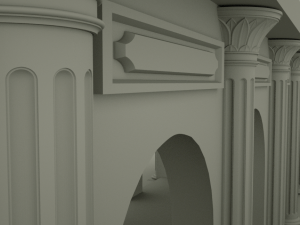 east building 3D Модель
