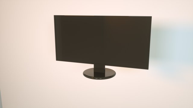 monitor screen 3Dモデル .c4d .max .obj .3ds .fbx .stl .blend 