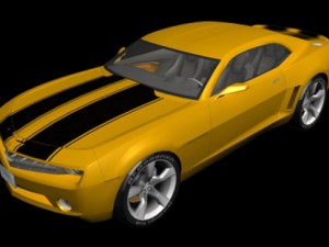 chevrolet camaro Modello 3D