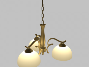 classic chandelier 3Dモデル