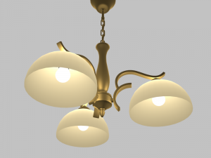 classic chandelier 3D Модель
