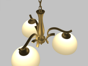 classic chandelier 3D Модель