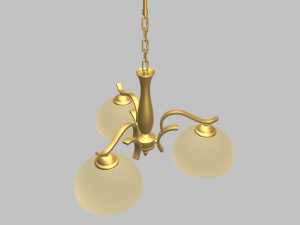 classic chandelier 3D Модель