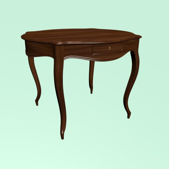 round table Modello 3D .c4d .max .obj .3ds .fbx .stl .blend 
