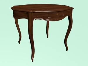 round table Modelo 3D