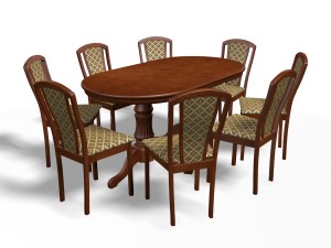 dining table 3D Модель
