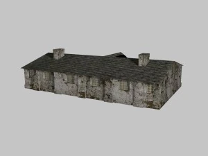 alte Baracke 3D Modell
