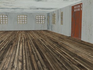 old barrack 3D Модель