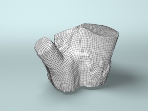 old dry stump 3Dモデル
