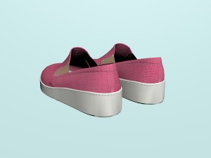 pink loafers 3D Модель