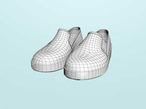 pink loafers 3D Модель