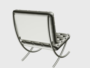 modern chair 3D 모델