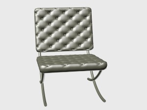 modern chair 3D 모델