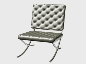 modern chair 3D 모델