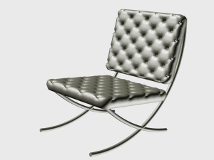 modern chair 3D 모델