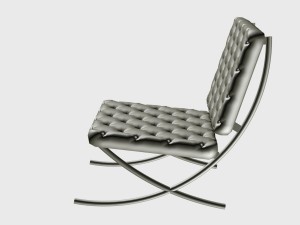 modern chair 3D 모델