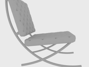 modern chair 3D 모델