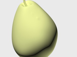 pear Model 3D