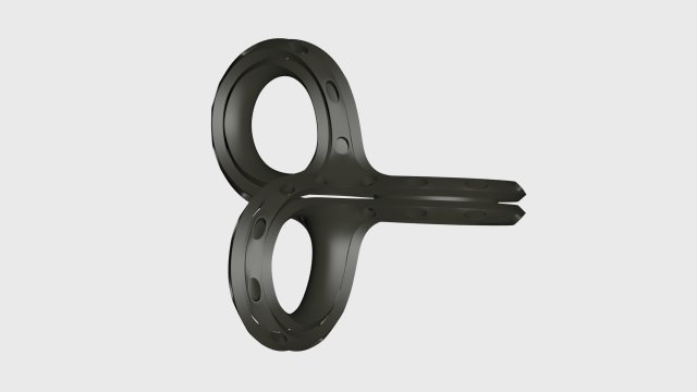 fantasy necklace 3D Print Model .c4d .max .obj .3ds .fbx .stl .blend 