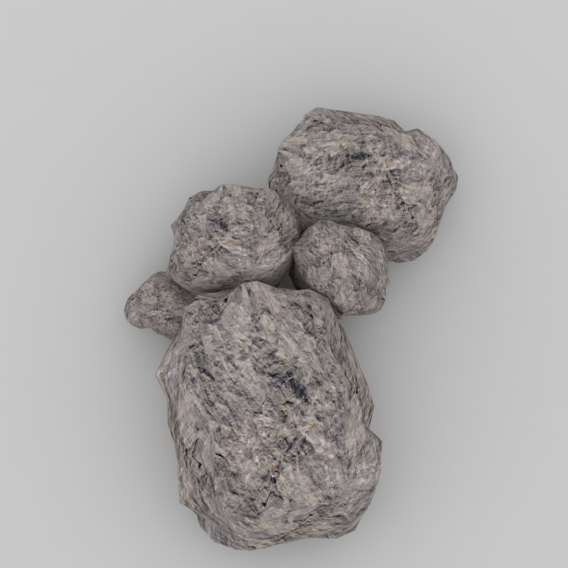 rock-stone 3Dモデル .c4d .max .obj .3ds .fbx .stl .blend