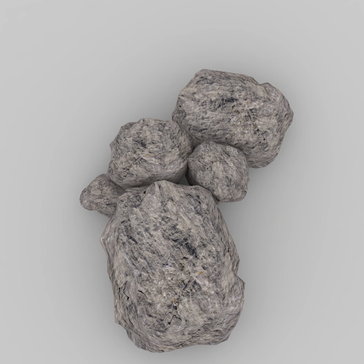 rock-stone 3D Model .c4d .max .obj .3ds .fbx .stl .blend
