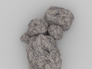 rock-stone 3D मॉडल