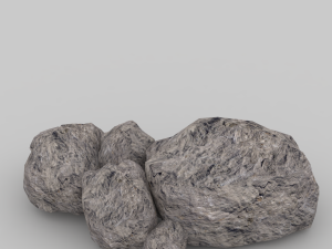 rock-stone 3Dモデル