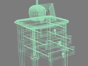 nightstand Model 3D