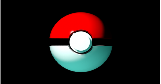 pokeball Modelo 3D .c4d .max .obj .3ds .fbx .stl .blend 
