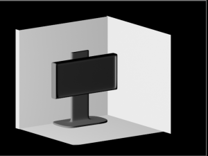 monitor 3D Model