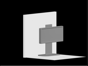 monitor 3D Model