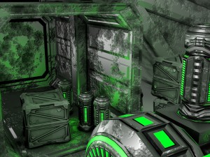 game-ready scifi industrial assets Modelo 3D
