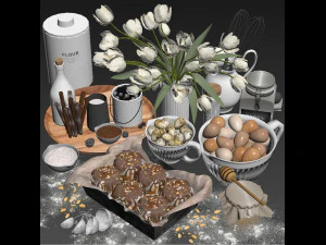 cooking set-1 3D Model