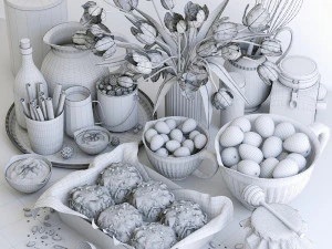 cooking set-1 3D Model