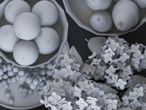 fruits green Modelo 3D