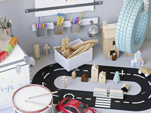 decor for children 3D Model