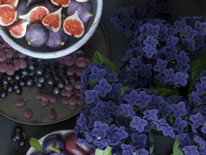 fruits red 3D 模型
