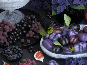fruits red 3D 模型