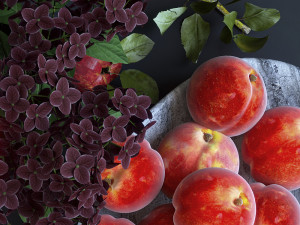 fruits red 3Dモデル