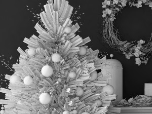 christmas tree 3D 모델