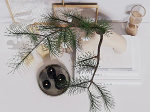 decorative x-mas set 3D Model